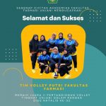 Tim Volley Putri Fakultas Farmasi Juara 2 Volley Dies Natalis Unjani ke-32